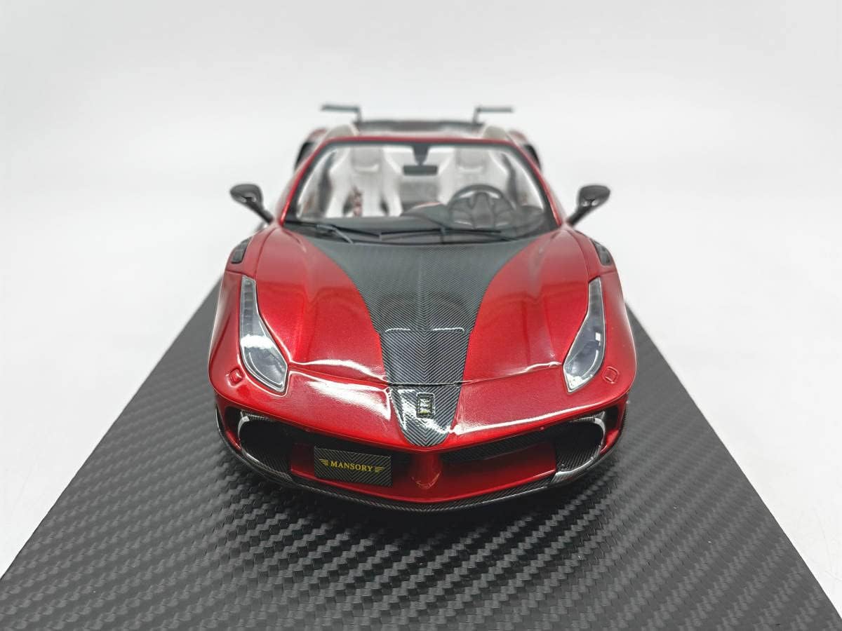 Mansory 1/18 フェラーリ Ferrari 488 レッド Mansory 1⁄18 フェラーリ